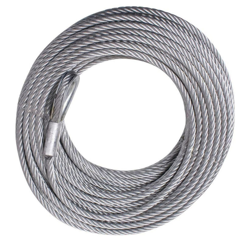 Steel Zinc Winch Cable - 13m